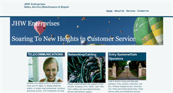 Desktop Screenshot of jhwenterprises.com